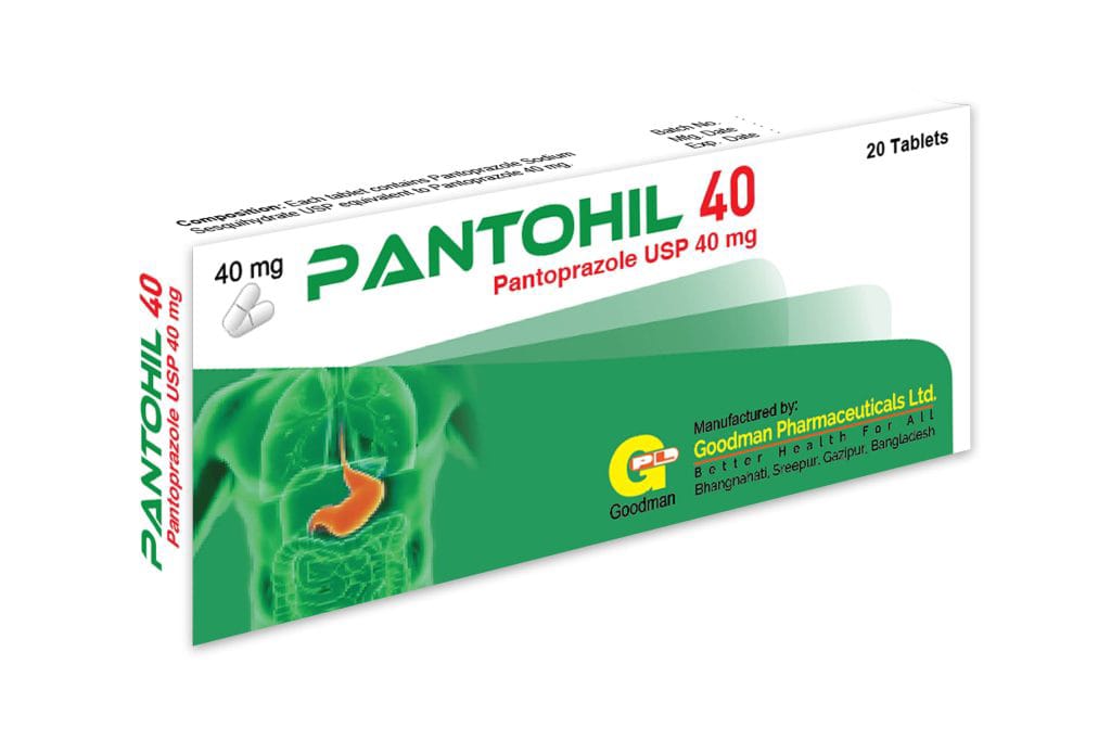 Tablet Pantohil 40mg (30pcs)